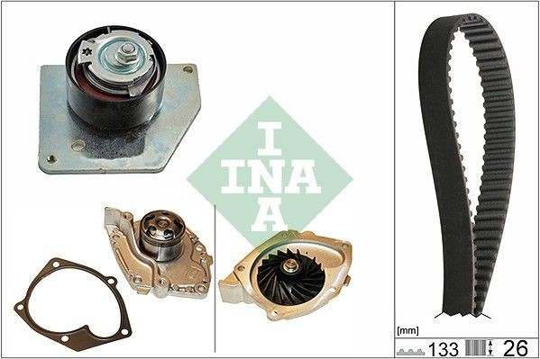 INA Kit cinghia distribuzione, pompa acqua 530 0579 30 530 0579 30 Kit cinghia di distribuzione SUZUKI X-90 INA costo