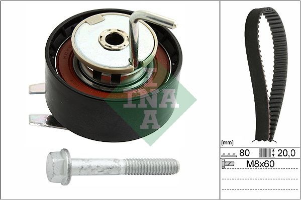 Zobsiksnas komplekts INA 530 0692 10 INA 530 0692 10: Zobsiksna Land Rover RANGE ROVER 2018