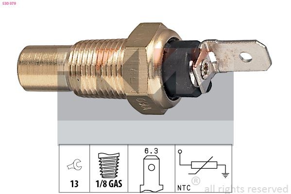 KW Kylvätsketemperatursensor 530 079 530 079 KW kylvätsketemperaturgivare Suzuki SAMURAI