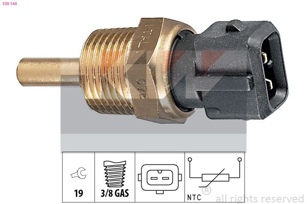 KW Sensor, temperatura do óleo 530 144 KW 530 144 Sensor de temperatura do óleo Hyundai H1 Travel baratos
