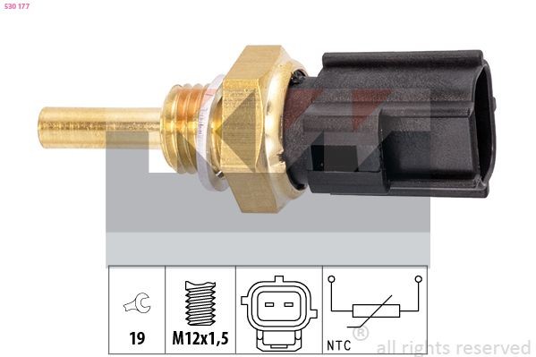 KW Devējs, Eļļas temperatūra 530 177 530 177 Devējs eļļas temperatūra FORD USA MUSTANG KW