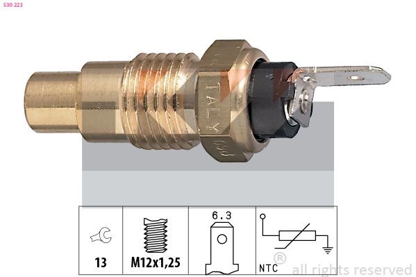 KW Sensor, motortemperatur 530 223 Temperaturføler NISSAN KW 530 223
