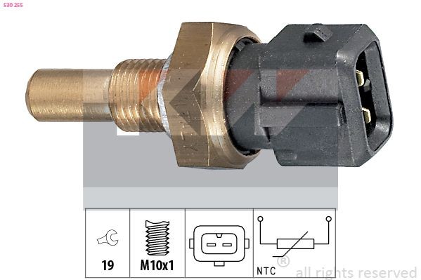 KW Oljetempgivare 530 255 530 255 KW oljetemperatur sensor Nissan PRIMERA