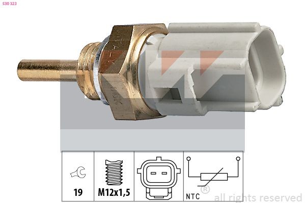 KW Kylvätsketemperatursensor 530 323 530 323 KW motortemperatursensor TOYOTA DYNA