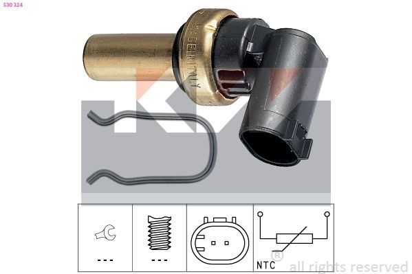 KW Kylvätsketemperatursensor 530 324 530 324 Kylvätsketemperatur sensor KW MITSUBISHI CARISMA