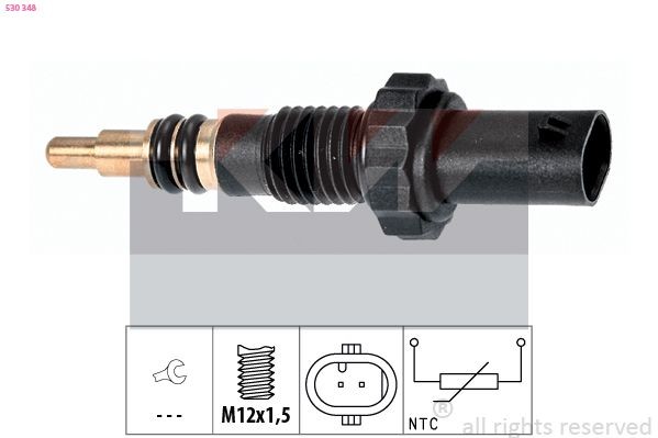 KW Kühlmitteltemperatursensor 530 348 Kühlmittelsensor KW Chrysler CROSSFIRE 530 348