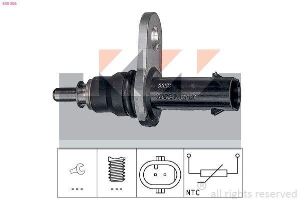 KW Oljetempgivare 530 356 530 356 KW oljetemperatur sensor Opel VECTRA