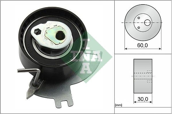 INA Spanrol, distributieriem 531 0885 10 INA 531088510 Spanrol, tandriem Volkswagen CRAFTER originele
