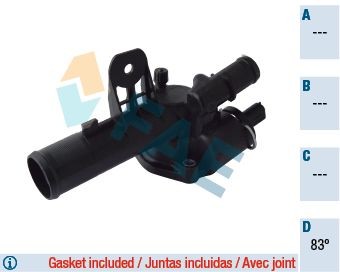 FAE Termostat chladenia 5312583 Termostat FAE PULSAR 5312583 lacné
