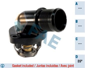 FAE Termostato motore 5322689 5322689 costo Termostato refrigerante VOLVO V40 Station wagon FAE