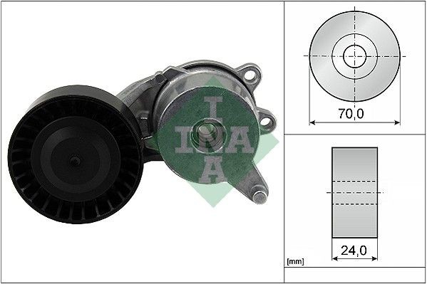 INA Spanner, Poly V-riem 534 0553 10 Riemspanner Toyota WNB1_, KGB1_ 534 0553 10 INA
