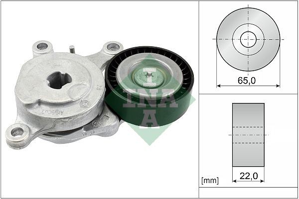 INA Braccio tenditore, Cinghia Poly-V 534 0575 10 INA 534 0575 10 Tendicinghia Mercedes W246 originali prezzo