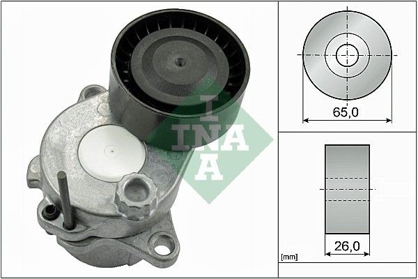 INA Kiristinvarsi, moniurahihna 534 0592 10 MERCEDES-BENZ CLS hihnankiristin INA 534 0592 10