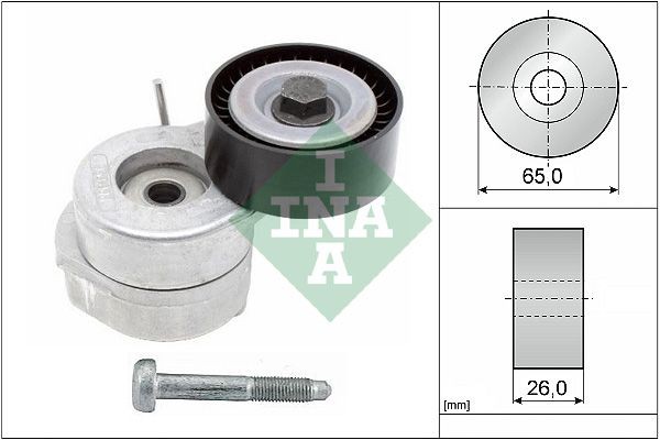 INA Spennarm, vifterem 534 0607 10 534 0607 10 Remstrammer INA FORD GRANADA