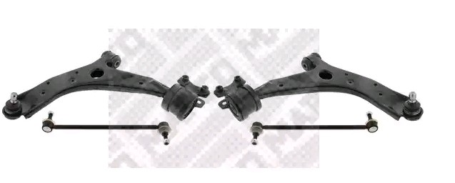 MAPCO Jogo de braços oscilantes, suspensão de rodas 53520 MAPCO 53520 Jogo de reparação braço transversal Mazda MX 5 NB baratos