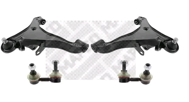 MAPCO Draagarm set 53585 MAPCO 53585 Draagarmset Nissan Micra k12 Cabrio prijs