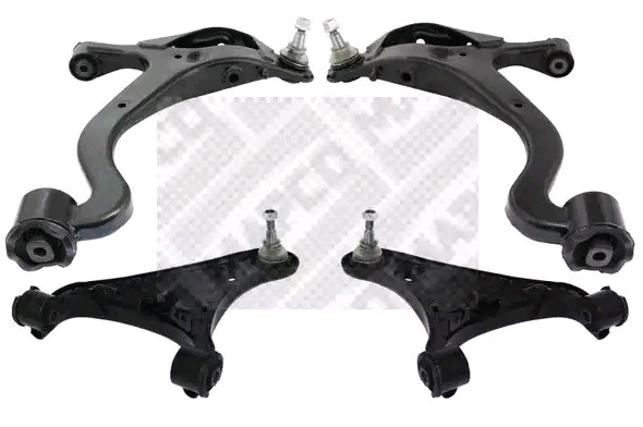 MAPCO Tukivarsisarja, pyörien tuenta 53673 MAPCO 53673 LAND ROVER Freelander 2 Van (L359) alatukivarren korjaussarja vaihto hinta