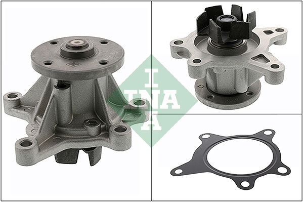 Pompe à eau INA 538 0667 10 INA 538 0667 10 Pompe du liquide de refroidissement Hyundai i20 2010