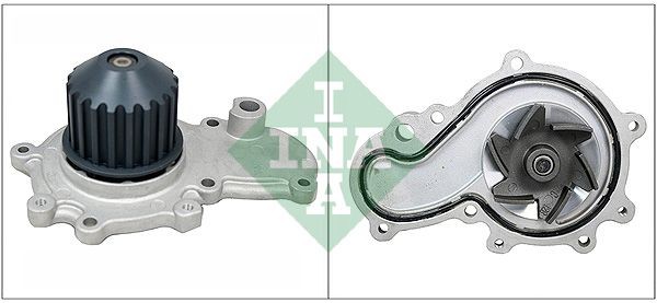 Waterpomp INA 538 0673 10 INA 538 0673 10 Waterpompen CHRYSLER NEON 2000