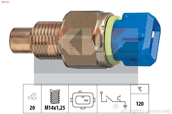 KW Temperaturkontakt 540 131 Temperaturkontakt kølerventilator KW ELANTRA 540 131 billig