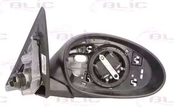 BLIC Ārējais atpakaļskata spogulis 5402-05-2001046P BLIC 5402-05-2001046P Ārējais atpakaļskata spogulis BMW 7 (G11, G12) 730 i, Li 265 ZS 2022