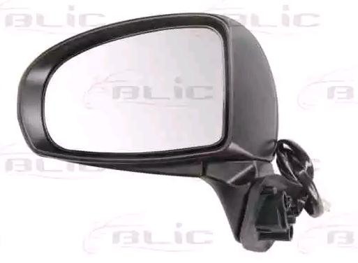 Ārējais atpakaļskata spogulis BLIC 5402-19-2002507P BLIC 5402-19-2002507P: Atpakaļskata spogulis Toyota PRIUS 2021