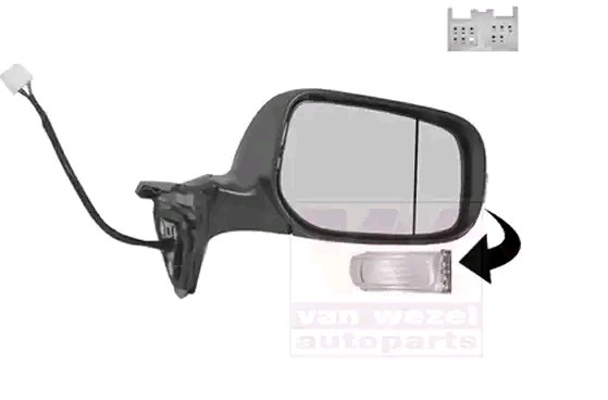 VAN WEZEL Vonkajżie spätné zrkadlo 5406818 VAN WEZEL 5406818 Spätné zrkadlo Lada 2192 cena