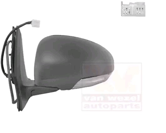 Vonkajżie spätné zrkadlo VAN WEZEL 5410805 VAN WEZEL 5410805 Spätné zrkadlo TOYOTA IQ 2011
