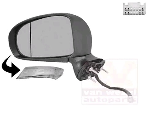 VAN WEZEL Sidespeil 5420807 VAN WEZEL 5420807 Sidespeil