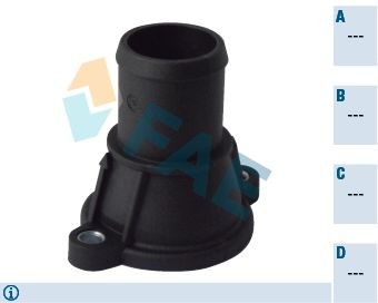 FAE Flens koelvloeistof 54328 Koelwaterflens FAE TWINGO 54328 goedkoop