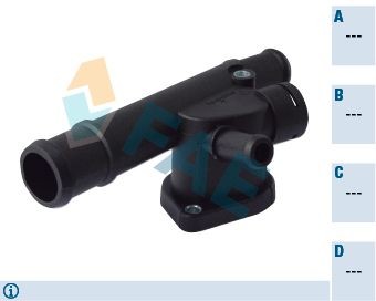 FAE Flangia refrigerante 54351 54351 costo Flangia refrigerante FAE AUDI COUPE