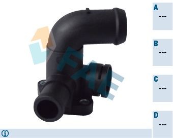 FAE Kjølevæskeflens 54360 54360 FAE Kjølevæskeflens Mercedes-Benz billige