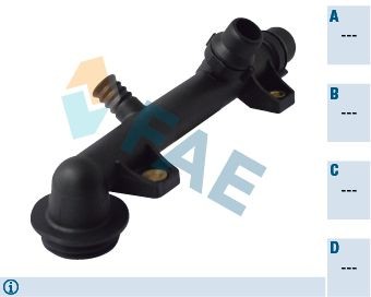 FAE Kylmedelsfläns 54363 LAND ROVER kylmedelsfläns FAE 54363