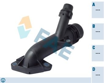 FAE Kølevæskeflange 54364 FAE Kølemiddelflange LANCIA 54364