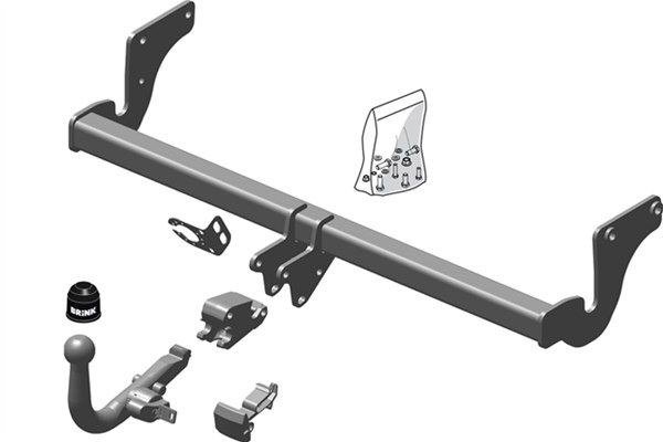 Attelage BRINK 546900 BRINK 546900: Attache remorque Hyundai i40 2019