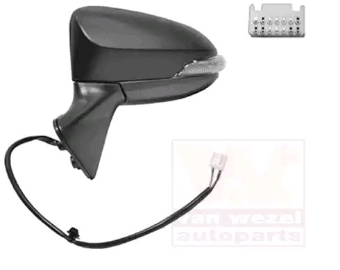 VAN WEZEL Backspegel 5493807 5493807 VAN WEZEL spegel TOYOTA PRIUS