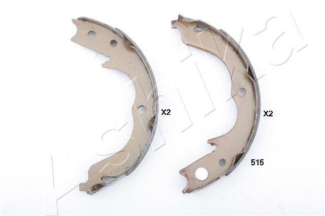 ASHIKA Handbrake shoes 55-05-515 LAND ROVER FREELANDER ASHIKA handbrake shoes 5505515