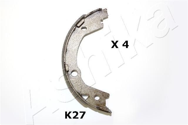 Handbrake shoes ASHIKA 55-0K-K27 ASHIKA 55-0K-K27 Handbrake shoes SsangYoung RODIUS 2017