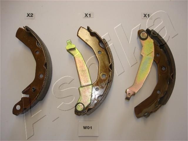 ASHIKA Piduriklotside komplekt 55-W0-001 ASHIKA 55-W0-001 Trummelpiduriklotsid Daewoo Matiz M150 hind