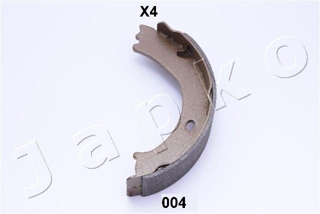 JAPKO Handbromsbackar 55004 55004 JAPKO parkeringsbromsbelägg RENAULT KANGOO