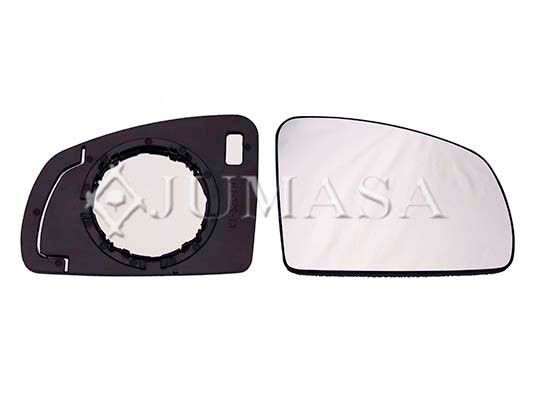 Vetro specchio, specchio esterno JUMASA 55023005 JUMASA 55023005 Vetro specchio retrovisore Vauxhall MERIVA 2008