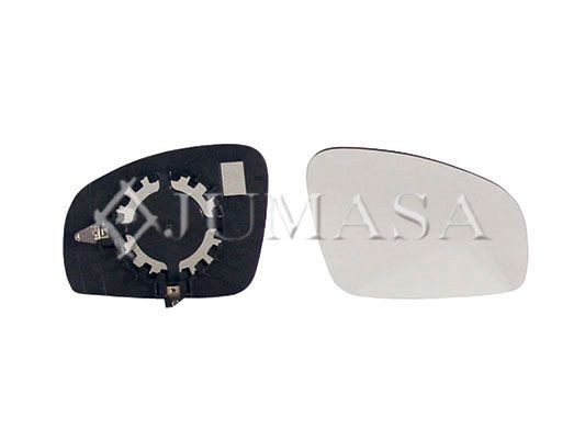 JUMASA Spoguļstikls, Ārējais atpakaļskata spogulis 55024704 JUMASA 55024704 Spoguļstikls Skoda Roomster 5j cena
