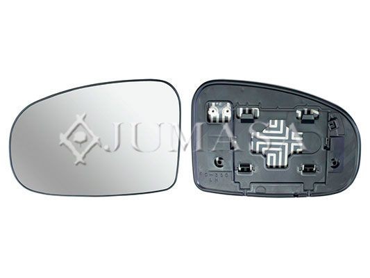 Spoguļstikls, Ārējais atpakaļskata spogulis JUMASA 55025177 JUMASA 55025177 Spoguļstikls TOYOTA PRIUS 2016