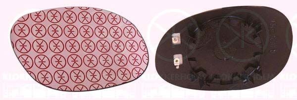 KLOKKERHOLM Vetro specchio, Specchio esterno 55071064 55071064 costo Vetro specchietto KLOKKERHOLM CITROËN CX