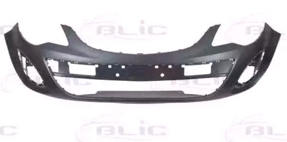 BLIC Støtfanger 5510-00-5024902Q 5510-00-5024902Q Frontfanger og bakfanger OPEL CROSSLAND X BLIC