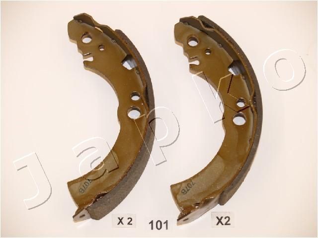 Kit ganasce freni JAPKO 55101 JAPKO 55101 Ganasce anteriore e posteriore Nissan SUNNY 2007