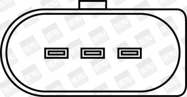 BERU Sensor, kamakselposisjon SD011 SD011 Kamakselsensor BERU HYUNDAI COUPE