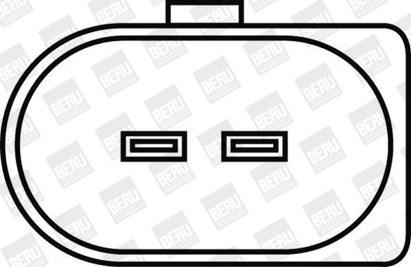 BERU Omdrejningssensor SD012 Krumtapsføler BERU SD012 billig