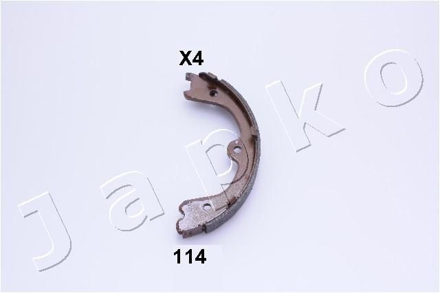 Handbrake shoes JAPKO 55114 JAPKO 55114 2005 NISSAN PATHFINDER handbrake shoes replacement