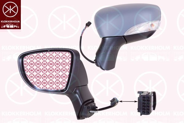 KLOKKERHOLM Motorkap 5513282A1 Peugeot BIPPER Motorkap KLOKKERHOLM 5513282A1